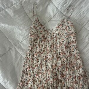 Flowy Flowered Dress - Anthropologie